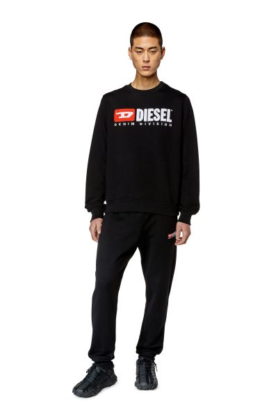 Verkauf Diesel Sweatshirts Schwarz Herren S-Ginn-Div